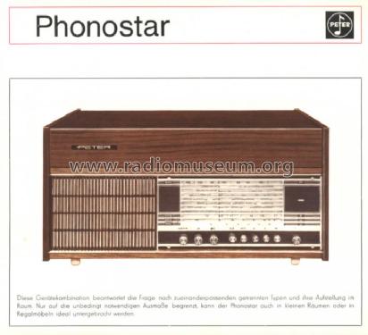 Phonostar ; Peter, August, (ID = 71553) Radio