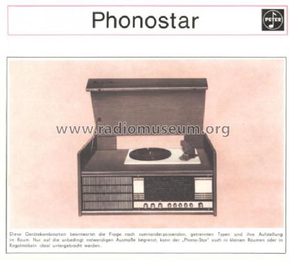 Phonostar ; Peter, August, (ID = 71554) Radio