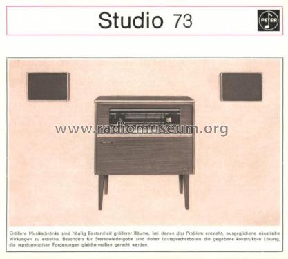 Studio 73; Peter, August, (ID = 71551) Radio