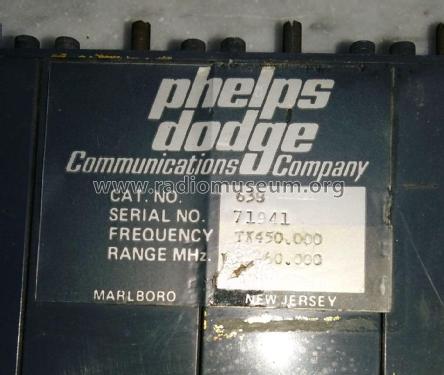 Duplexer 638; Phelps Dodge (ID = 2288891) Diversos