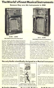 15 DX ; Philco, Philadelphia (ID = 1516503) Radio