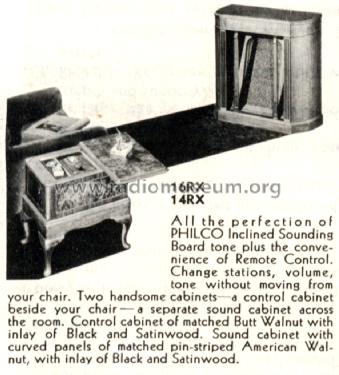 16RX ; Philco, Philadelphia (ID = 1516515) Radio