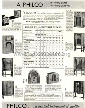 18X ; Philco, Philadelphia (ID = 1518141) Radio