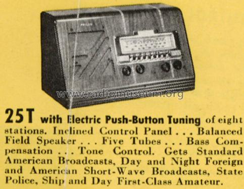 39-25T ; Philco, Philadelphia (ID = 1509209) Radio