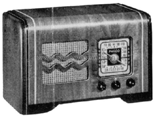 40-115C Code 121; Philco, Philadelphia (ID = 717173) Radio