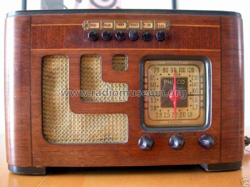 40-124C Code 121; Philco, Philadelphia (ID = 129606) Radio