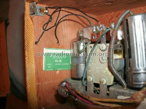 40-81T Code 122; Philco, Philadelphia (ID = 1864274) Radio