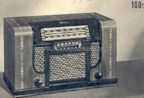 41-100T ; Philco, Philadelphia (ID = 195492) Radio