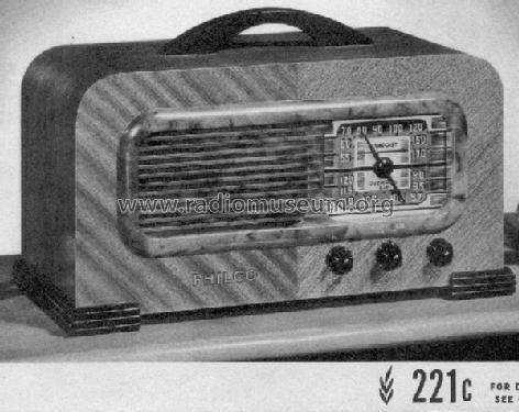 41-221C ; Philco, Philadelphia (ID = 195166) Radio
