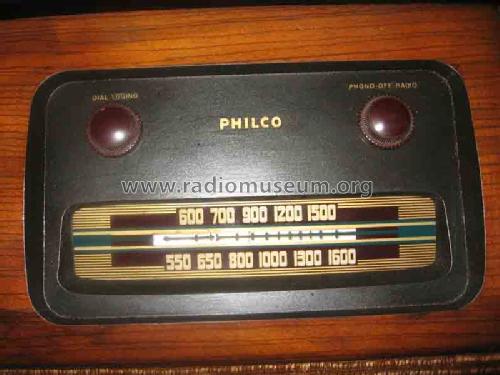 46-1201 Code 121; Philco, Philadelphia (ID = 1164000) Radio