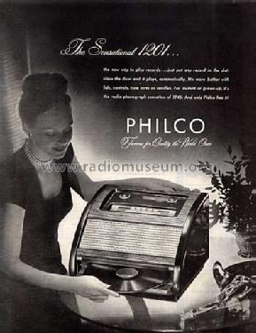 46-1201 Code 121; Philco, Philadelphia (ID = 146042) Radio