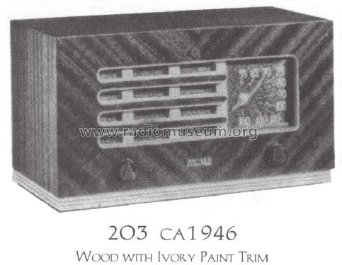 46-203 ; Philco, Philadelphia (ID = 1524083) Radio