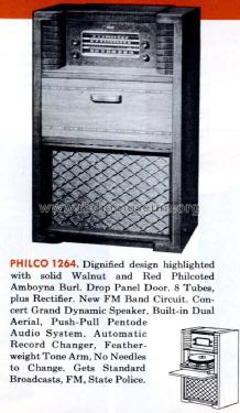 48-1264 ; Philco, Philadelphia (ID = 1506714) Radio