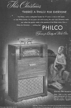 48-1264 ; Philco, Philadelphia (ID = 1806054) Radio