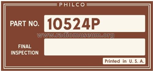 48-200-I Transitone; Philco, Philadelphia (ID = 2938515) Radio