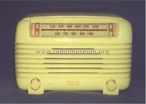 48-250-I Transitone Code 121; Philco, Philadelphia (ID = 56210) Radio