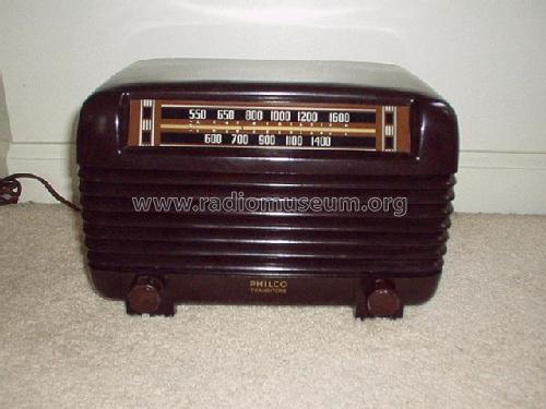 48-250 Transitone Code 122; Philco, Philadelphia (ID = 375247) Radio