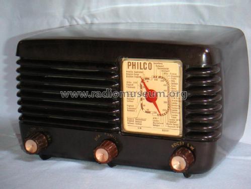 48-805 Code 121; Philco, Philadelphia (ID = 107829) Radio