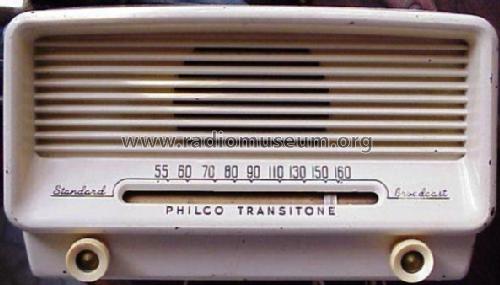 50-522I Transitone; Philco, Philadelphia (ID = 142836) Radio