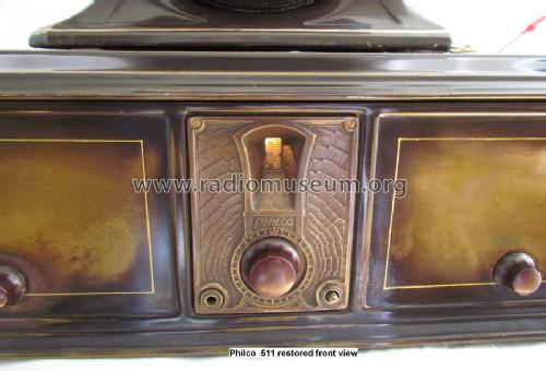 511 ; Philco, Philadelphia (ID = 1524694) Radio