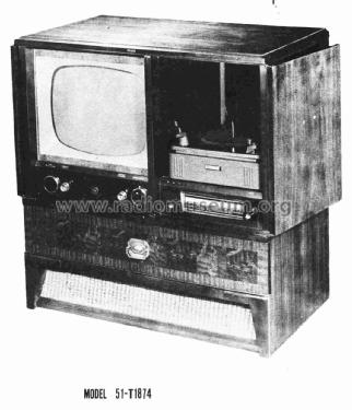 51-T1874 ; Philco, Philadelphia (ID = 2928874) Fernseh-E