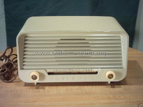 52-540-I Code 122 Transitone; Philco, Philadelphia (ID = 277906) Radio