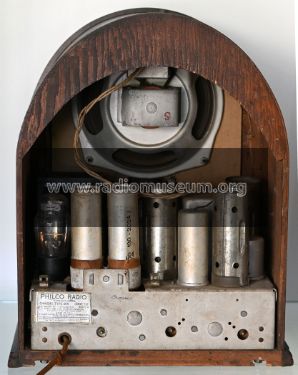 60A code 121 ; Philco, Philadelphia (ID = 3248573) Radio