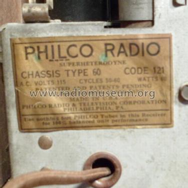 60B ; Philco, Philadelphia (ID = 1234685) Radio