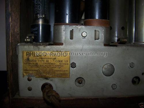 60B ; Philco, Philadelphia (ID = 714208) Radio