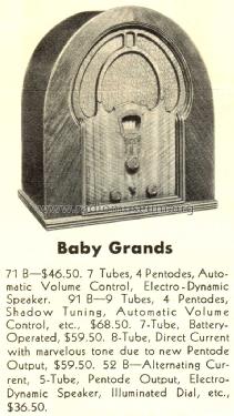 71B ; Philco, Philadelphia (ID = 1516479) Radio