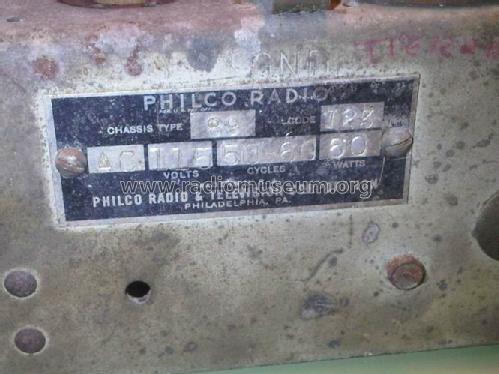 89B ; Philco, Philadelphia (ID = 1613471) Radio