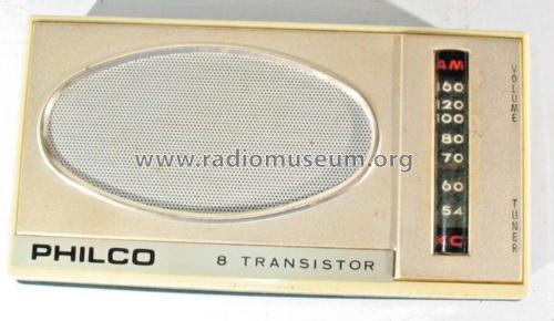 8 Transistor ; Philco, Philadelphia (ID = 2333885) Radio