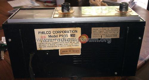 All Transistor P935; Philco, Philadelphia (ID = 1573655) Radio