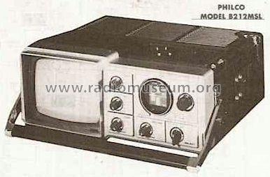 B212MSL ; Philco, Philadelphia (ID = 939290) Televisión