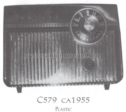 C-579 ; Philco, Philadelphia (ID = 1523524) Radio