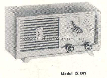 D-597 ; Philco, Philadelphia (ID = 183407) Radio