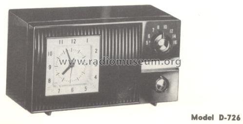 D-726 55-726; Philco, Philadelphia (ID = 181939) Radio