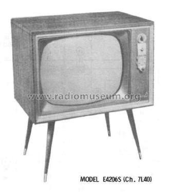 E4206S Ch= 7L40; Philco, Philadelphia (ID = 2386319) Television