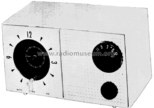 Clock Radio E-742 ; Philco, Philadelphia (ID = 1859396) Radio