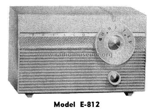 E-812 ; Philco, Philadelphia (ID = 1860619) Radio