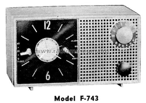 F-743 ; Philco, Philadelphia (ID = 1168427) Radio