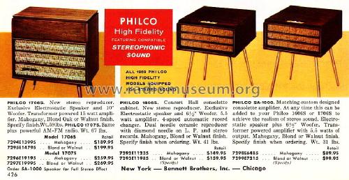 G-1706S ; Philco, Philadelphia (ID = 1605736) R-Player