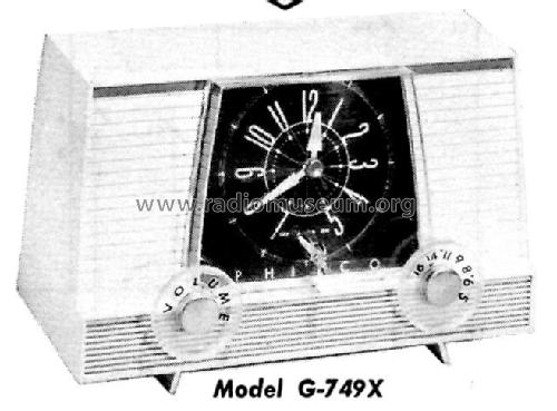 G-749X ; Philco, Philadelphia (ID = 1169182) Radio