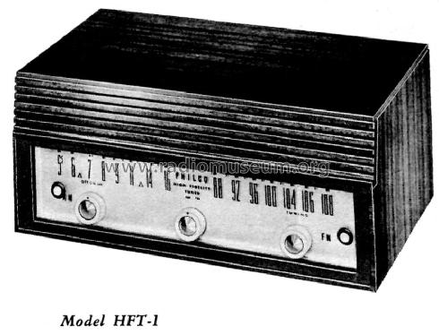 HFT-1 ; Philco, Philadelphia (ID = 1178545) Radio