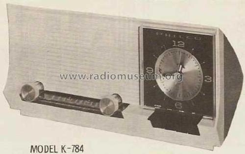 K-784 ; Philco, Philadelphia (ID = 494716) Radio
