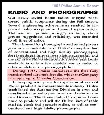 Mopar 914-HR Ch= C-5690HR; Philco, Philadelphia (ID = 1429991) Autoradio