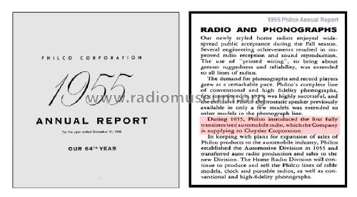 Mopar 914-HR Ch= C-5690HR; Philco, Philadelphia (ID = 1514305) Autoradio