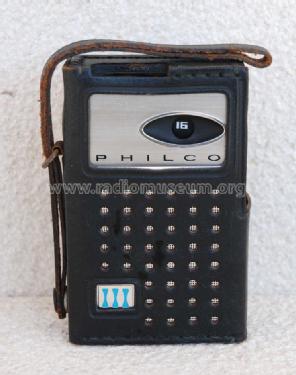 NT-600-BKG ; Philco, Philadelphia (ID = 1158049) Radio