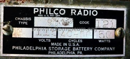 Philcophone 901; Philco, Philadelphia (ID = 1771932) Ampl/Mixer