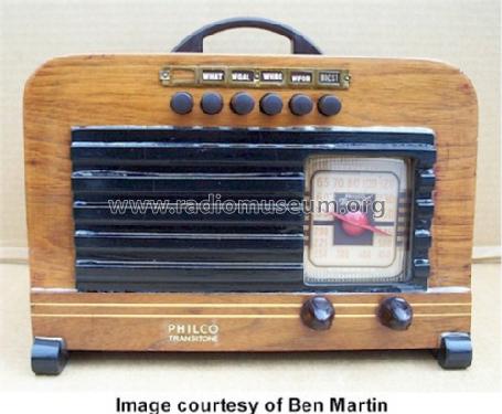 PT-65 Transitone; Philco, Philadelphia (ID = 50302) Radio
